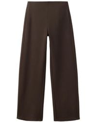 Mango - Fine-knit Straight-fit Pants - Lyst