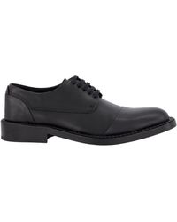 Karl Lagerfeld - White Label Leather Cap Toe Dress Shoes - Lyst