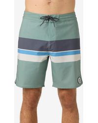 O'neill Sportswear - Cruzer Stripe Scallop 18 Boardshorts - Lyst