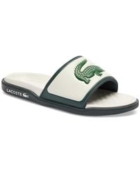 Lacoste - Serve Slide Dualiste Slip-on Sandals - Lyst