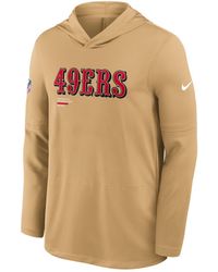 Nike - San Francisco 49ers Sideline Pure Fury Performance Long Sleeve Hoodie T-shirt - Lyst