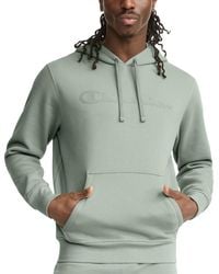 Champion - Logo Graphic Pullover Hoodie - Lyst