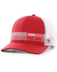 '47 - Ohio State Buckeyes Rangefinder Brrr Trucker Adjustable Hat - Lyst