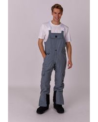 OOSC - Yeh Man Bib Pant Teal - Lyst