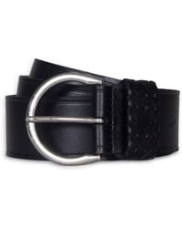 Frye - 40mm With Woven Keeper Belt - Lyst