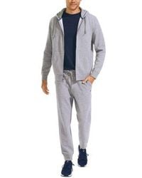 Nautica - Super Soft Fleece Full Zip Hoodie Sweatshirt jogger Pants - Lyst