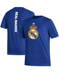 adidas - Real Madrid Vertical Back T-shirt - Lyst