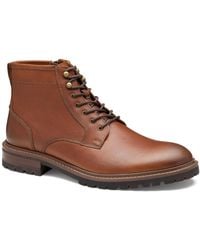 Johnston & Murphy - Barrett Lace-up Boots - Lyst