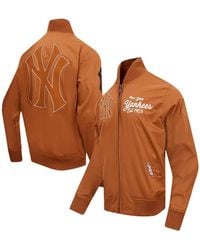 Pro Standard - New York Yankees Paint The City Twill Full-zip Jacket - Lyst