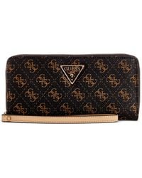Guess - Laurel Large Zip Around Wallet - Lyst