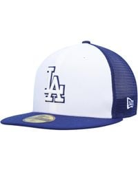 KTZ - Royal And White Los Angeles Dodgers 2023 On-field Batting Practice 59fifty Fitted Hat - Lyst