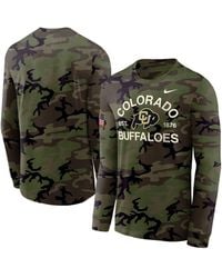 Nike - Colorado Buffaloes 2025 Military Appreciation Legend Dri-fit Long Sleeve T-shirt - Lyst