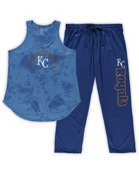 Concepts Sport - Kansas City S Plus Size Jersey Tank Top And Pants Sleep Set - Lyst