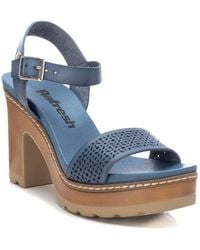 Xti - Casual Heeled Platform Sandals Refresh Collection - Lyst