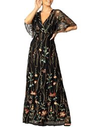 Kiyonna - Embroidered Elegance Evening Gown - Lyst