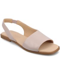 Journee Collection - Brinsley Slingback D'orsay Flat Sandals - Lyst
