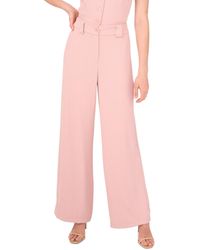 1.STATE - High Waist Wide-leg Pants - Lyst
