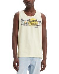 Levi's - Relaxed-fit Logo Bear Graphic Tank Top - Lyst