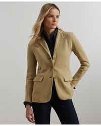 Ralph Lauren - Sweater-knit Blazer - Lyst