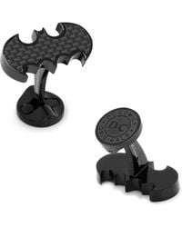 Cufflinks Inc. - Stainless Steel Carbon Fiber Batman Cufflinks - Lyst
