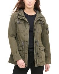 Levi's - Hooded Military Jacket - Lyst