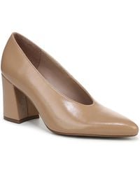 Naturalizer - Perry Pointed Toe Block Heel Pumps - Lyst