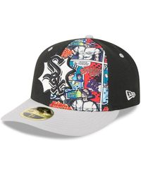 KTZ - Black/gray Chicago White Sox 2025 Mlb Diamond Hero Edition Low Profile 59fifty Fitted Hat - Lyst
