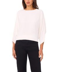 Vince Camuto - Dolman 3/4-sleeves Round Neck Top - Lyst