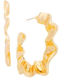 INC International Concepts - Medium Wavy C-hoop Earrings - Lyst