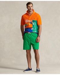 Polo Ralph Lauren - Big & Tall Mesh-lined Swim Trunks - Lyst