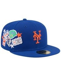 KTZ - New York Mets City Patch 59fifty Fitted Hat - Lyst