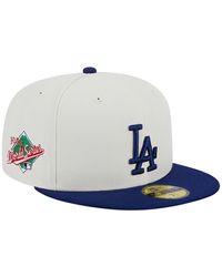 KTZ - Stone And Royal Los Angeles Dodgers Retro 59fifty Fitted Hat - Lyst