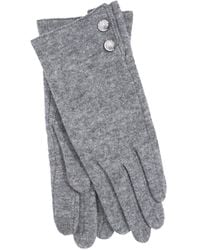 Ralph Lauren - Two Button Cashmere Blend Touch Gloves - Lyst