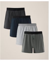 Pact - Everyday Knit Boxer 4-pack - Lyst