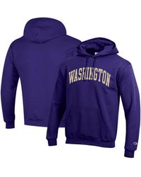 Champion - Georgia Tech Yellow Jackets Arch Over Logo Pullover Hoodie - Lyst