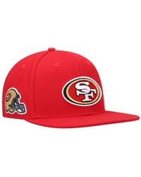 47 San Francisco 49ers Clean Up Script Adjustable Hat At Nordstrom in Black  for Men