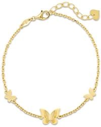 DEVATA - Butterfly Chain Bracelet - Lyst