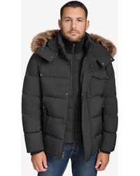 Marc New York - Andrew Marc Label Forster Hooded Quitled Puffer Jacket - Lyst