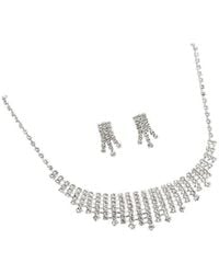 SOH - Plated Stone Jewellery Set - Lyst