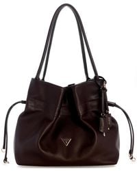 Guess - Karima Medium Drawstring Tote Handbag - Lyst