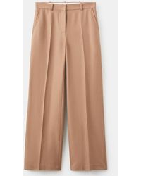 Mango - Straight Wool-blend Suit Pants - Lyst