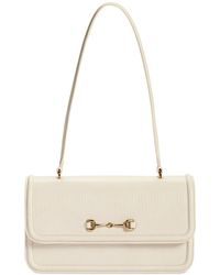 Sam Edelman - Loraine Embossed Lizard Flap Shoulder Bag - Lyst
