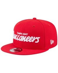 KTZ - Tampa Bay Buccaneers Core Team Script 9fifty Snapback Hat - Lyst