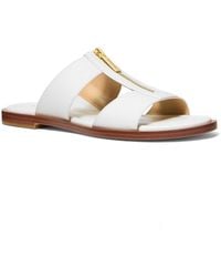 Michael Kors - Michael Berkley Slip-on Flat Sandals - Lyst