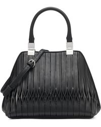 Calvin Klein - Granite Convertible Pleated Satchel - Lyst