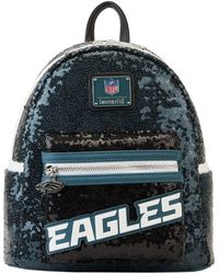 Loungefly - Men' And Philadelphia Eagles Sequin Mini Backpack - Lyst