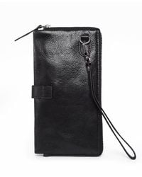 Old Trend - Genuine Leather Snapper Clutch - Lyst