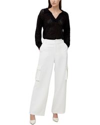 French Connection - Combat Wide-leg Side-pocket Trousers - Lyst