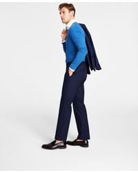 Michael Kors - Solid Classic Fit Pants - Lyst