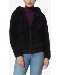 Marc New York - Andrew Marc Sport Ultra Soft Faux Fur Zip Up Hoodie Jacket - Lyst